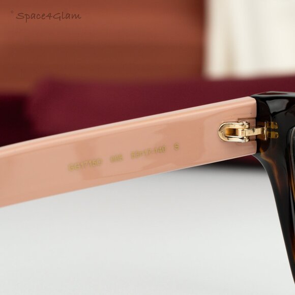 Gucci Women Eyeglasses Havana Pink Demo Cat Eye GG1715O 005 BRAND NEW main image 6
